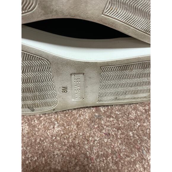 Nine West women’s 8 Black sneaker high top zip white sole girlhoodcore - Picture 6 of 8